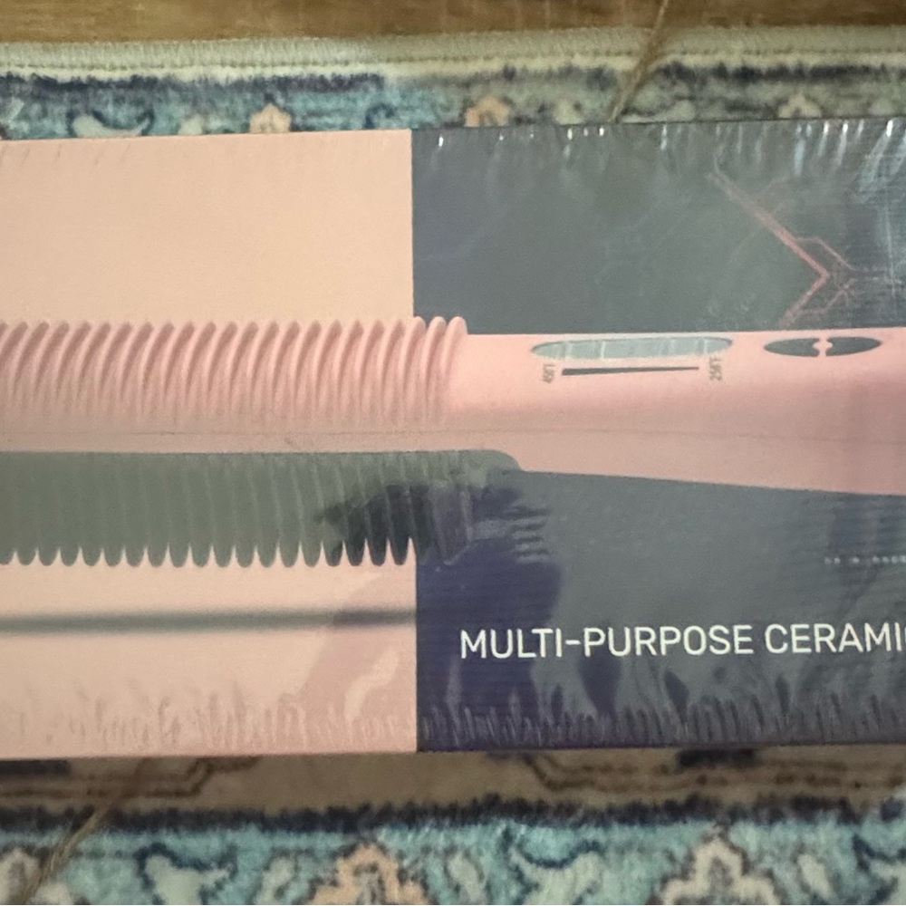 Royale Pink and Black Hair Styling Tool
